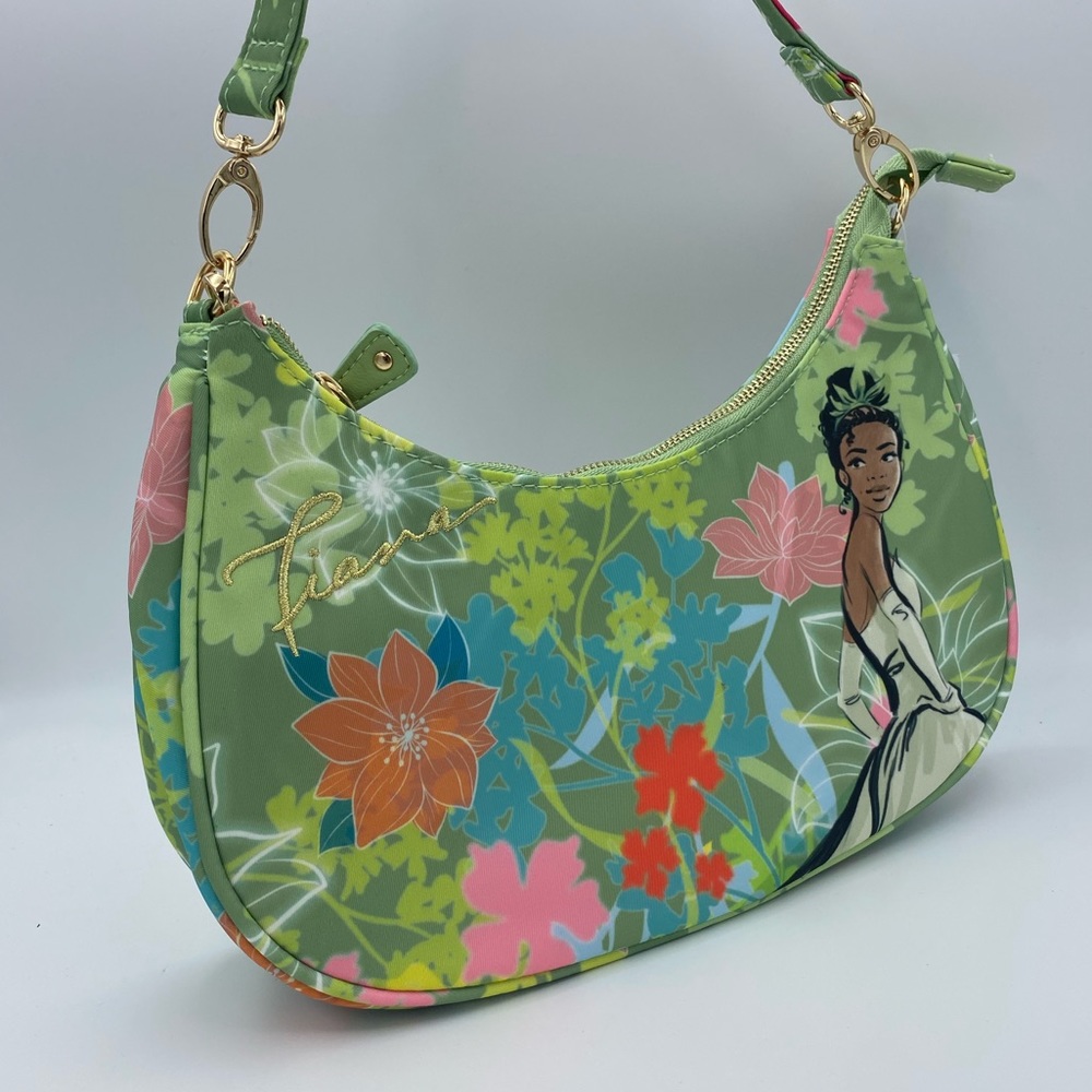 New Disney D23 Tiana Princess And The Frog Shoulder Bag Purse Color Me C…